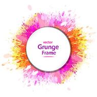grunge frame retro N7