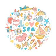 Summer shape of circle