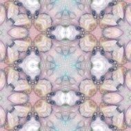 Seamless kaleidoscope texture or pattern in pastel colors 5