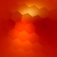 Abstract Orange Colored Background Polygonal Business Presentation Backdrop Modern Texture