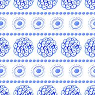 Seamless abstract watercolor pattern N6