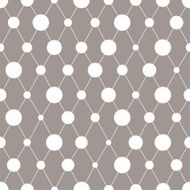 Abstract seamless pattern with circles Vector illustration N3