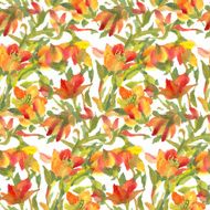 Watercolor Flowers N152