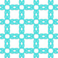 White tangled knots on white N2