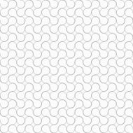 Slim gray rounded shapes ornament N2