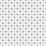 Gray ornament with rounded white shapes N2