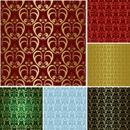 eps - beautiful seamless patterns set