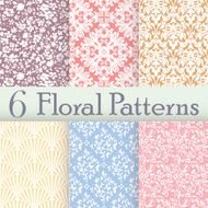 floral pattern set N4