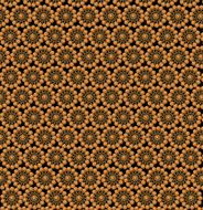 wallpapers with round abstract brown patterns