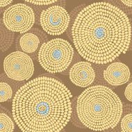 Traditional African Ornament with swirls Seamless vector pattern N8