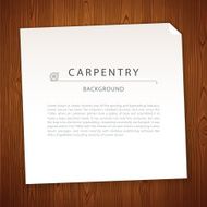 Carpentry Background on Wooden Texture
