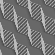 Geometrical pattern with white diagonal lines