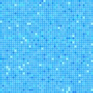 Abstract square blue mosaic background