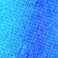 Blue glitter mosaic faceted background
