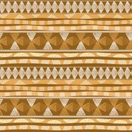 Seamless pattern with Mexican design