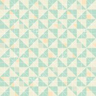 Seamless geometric pattern with origami elements