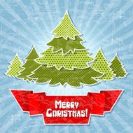 Eps 10 Christmas retro background in the style of application N3