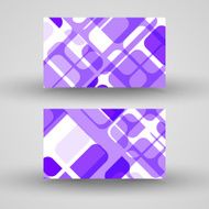 Vector business-card set for your design N326