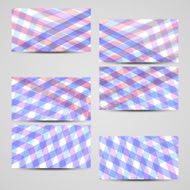 Vector business-card set for your design N327