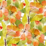 Watercolor Flowers N156