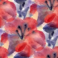 Watercolor Flowers N157