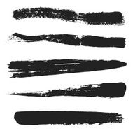 Vector Grunge Brushes Set 1