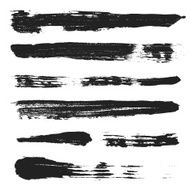 Vector Grunge Brushes Set 3