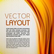 Abstract Orange Background N43