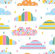 Seamless vector of Easter pattern - Illustration N6