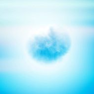 Cloud vector background N4