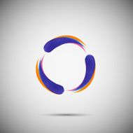 Cycle vector design logo template