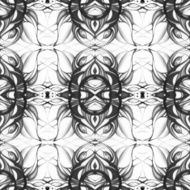 Mandala Decorative hand drawn lace pattern N18