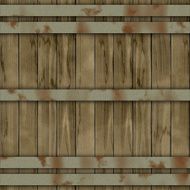 Seamless barrel illustration