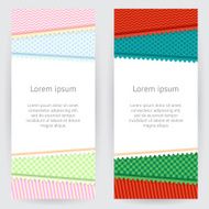Backgrounds with colorful patterned patches