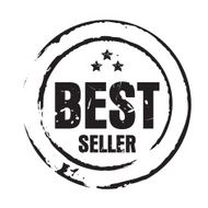Black vector grunge stamp BEST SELLER