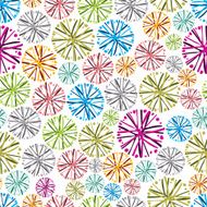 Seamless flowers pattern N9