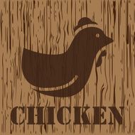 chicken Icons and symbol