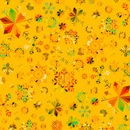 abstract colorful snowflake pattern background N2