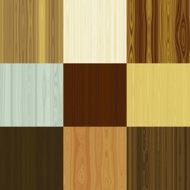 Set of wood seamless generated textures
