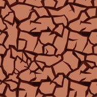 Crack ground seamless pattern