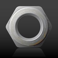 Big metallic nut
