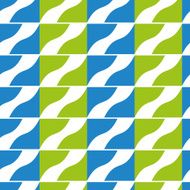Geometric mosaic seamless pattern vector background N10