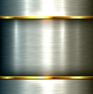 Polished metal background N3
