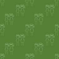 UFO seamless pattern N9