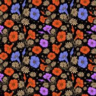 Seamless Floral Pattern N1673