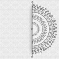 Beautiful invitation or greeting card design