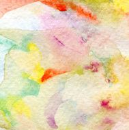 Abstract watercolor hand painted background Paper texture