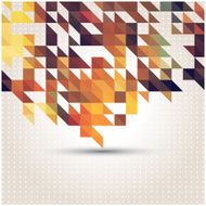 Abstract geometric colorful background pattern design elements vector illustration N17