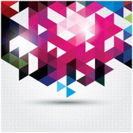 Abstract geometric colorful background pattern design elements vector illustration N22