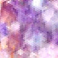 Abstract composition of hexagons N2